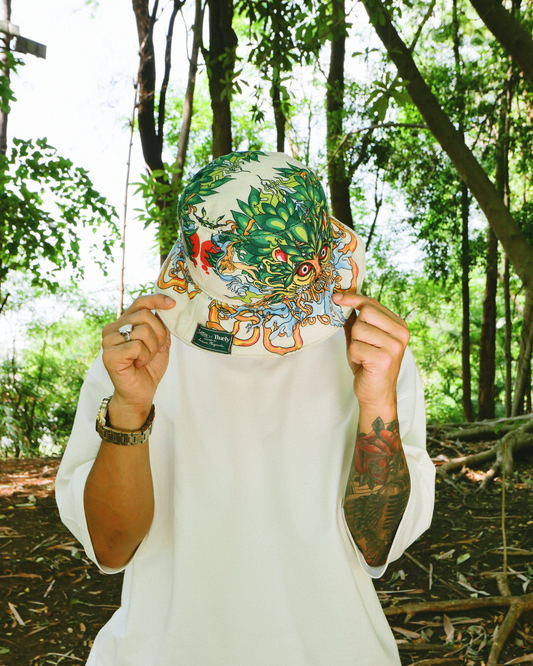 Bucket Hat | Thaely x Signature Packaged Drinking Water | Imagined by Santanu Hazarika