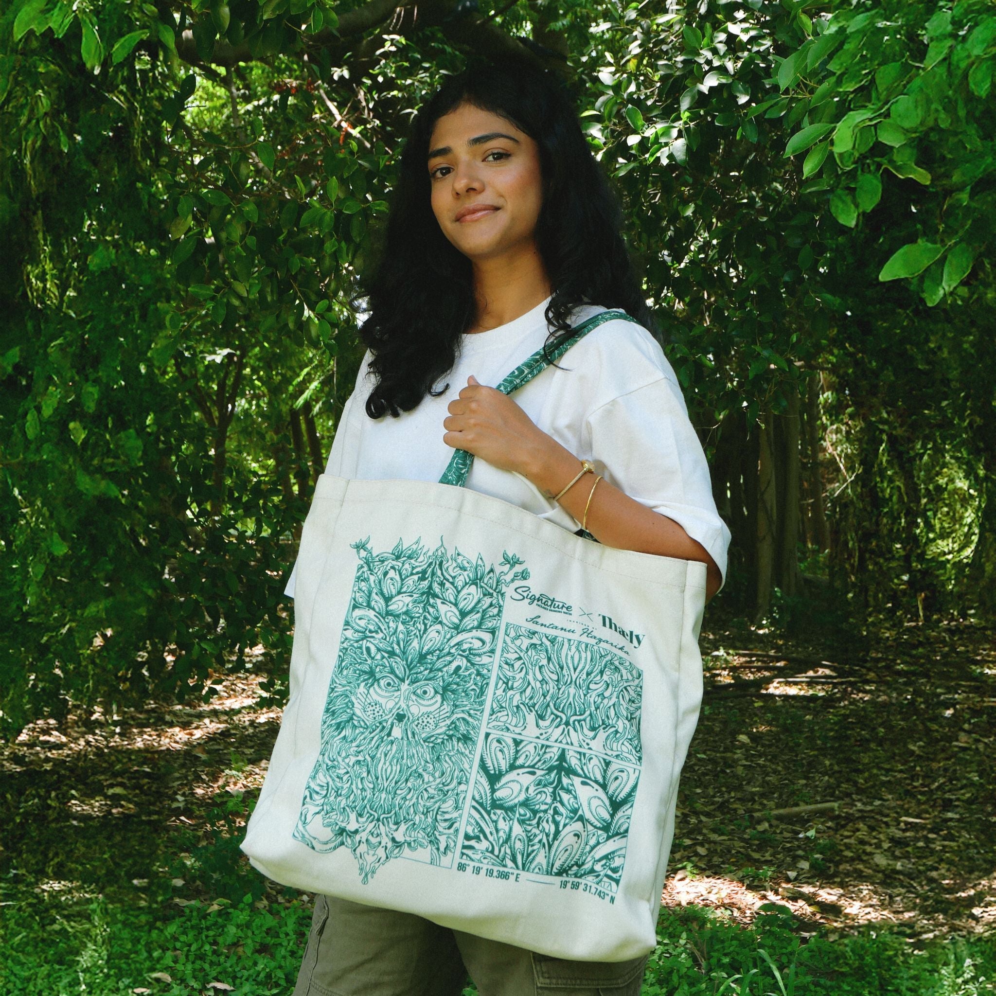 Tote Bag | Thaely x Signature Packaged Drinking Water | Imagined by Santanu Hazarika