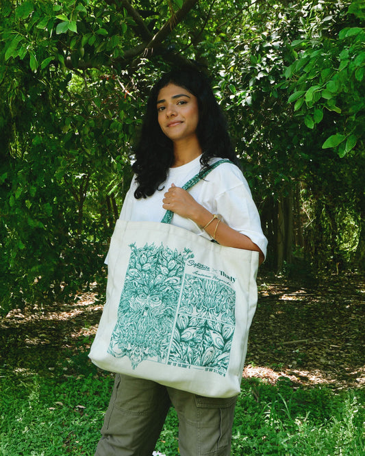 Tote Bag | Thaely x Signature Packaged Drinking Water | Imagined by Santanu Hazarika